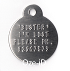 Pet Tag Disc