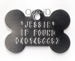 Pet Tag Bone